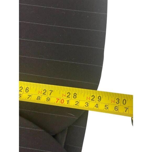 Zara Womens Blazer Suit Jacket XS Brown Pinstriped polyester 3811/045 NWOT - Picture 9 of 10